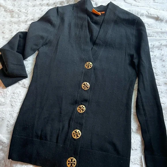 Tory Burch Black Sweater Size XS - Picture 5 of 10